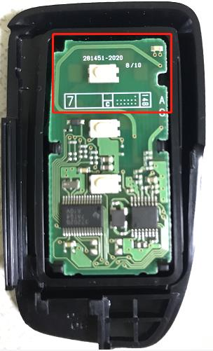 Lonsdor FT01-2110 312/433MHz Smart Key PCB for Toyota/Lexus