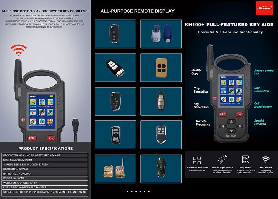 Lonsdor KH100+Key Programmer