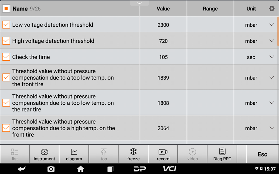 OBDSTAR MOTOMASTER Motorcycle Scanner