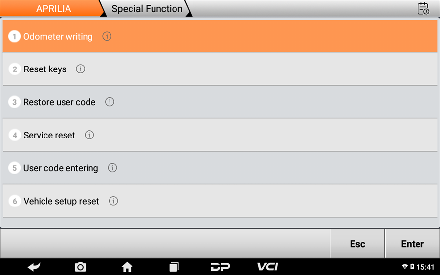 OBDSTAR MOTOMASTER Motorcycle Scanner