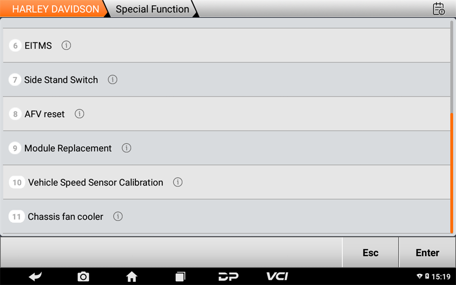 OBDSTAR MOTOMASTER Motorcycle Scanner