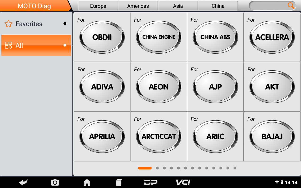 OBDSTAR MOTOMASTER Motorcycle Scanner