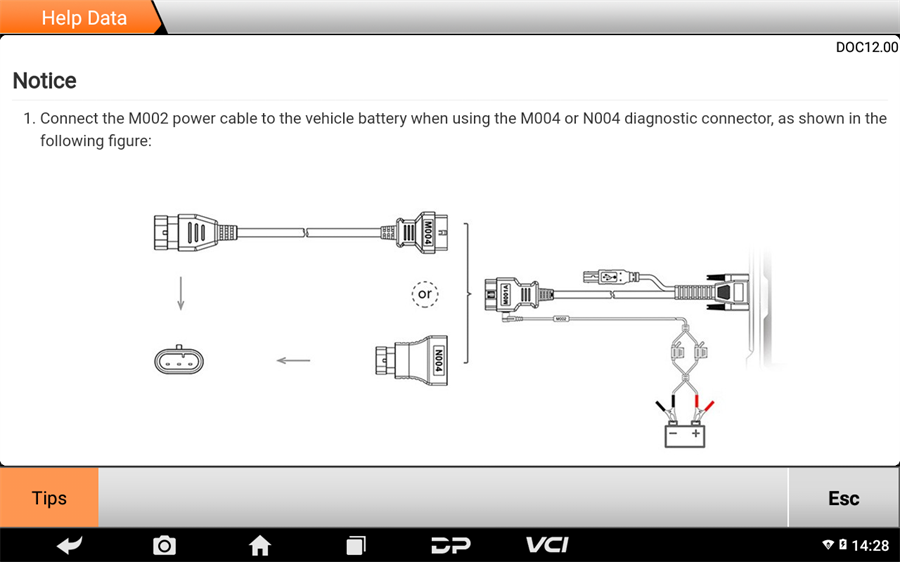 OBDSTAR MOTOMASTER Motorcycle Scanner