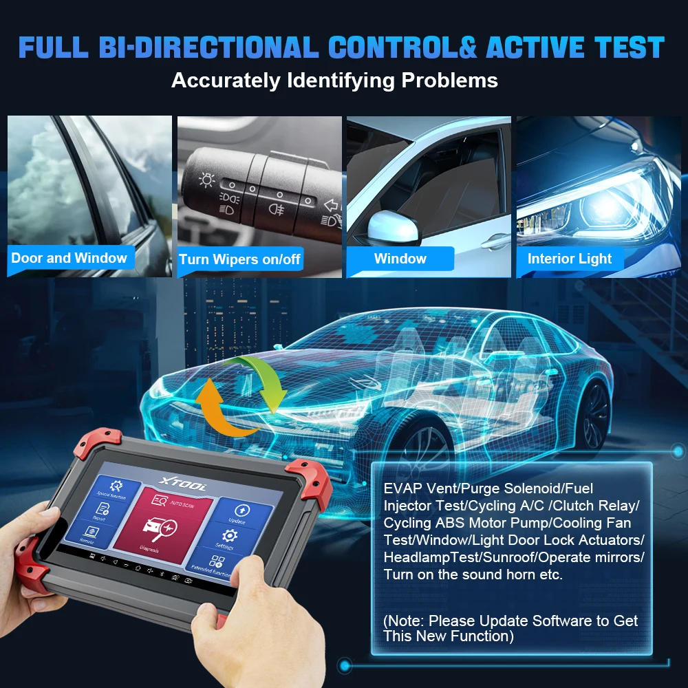 XTOOL D7 Bi-directional Control Automotive Scanner