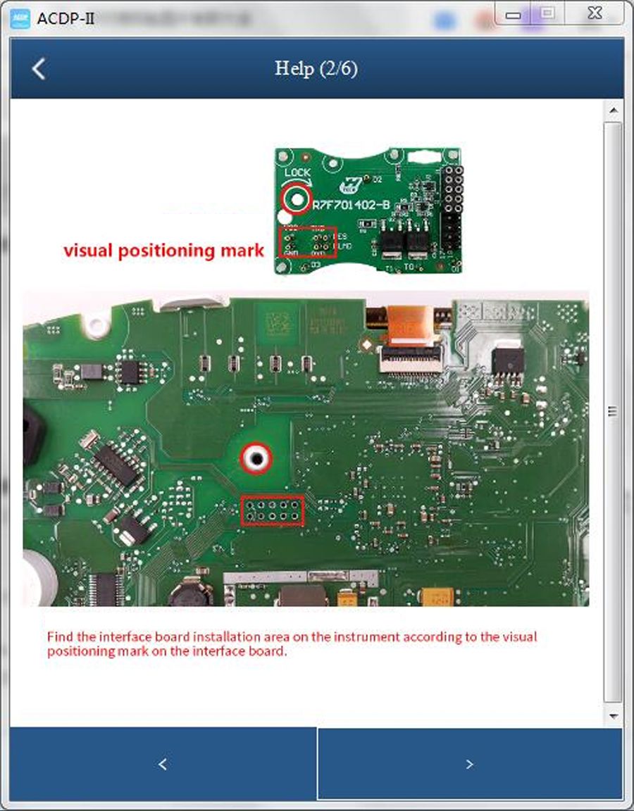 Yanhua ACDP R7F701402-B Interface Board for VW Polo Dashboard Work with Module 34