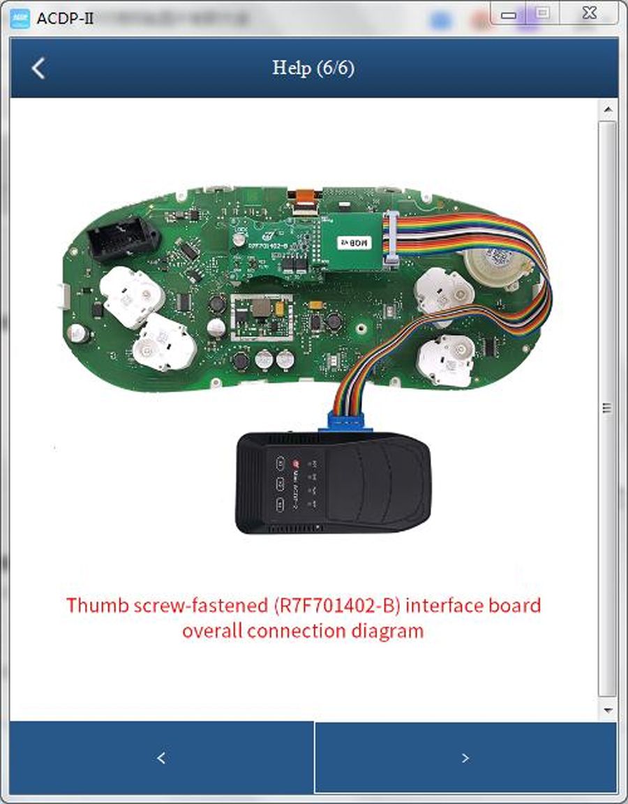 Yanhua ACDP R7F701402-B Interface Board for VW Polo Dashboard Work with Module 34