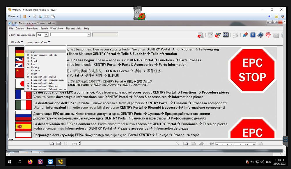 1TB Hard Drive with V2022.12 BENZ Xentry BMW ISTA-D 4.32.15 and ISTA-P 68.0.800 Software for VXDIAG Multi Tools