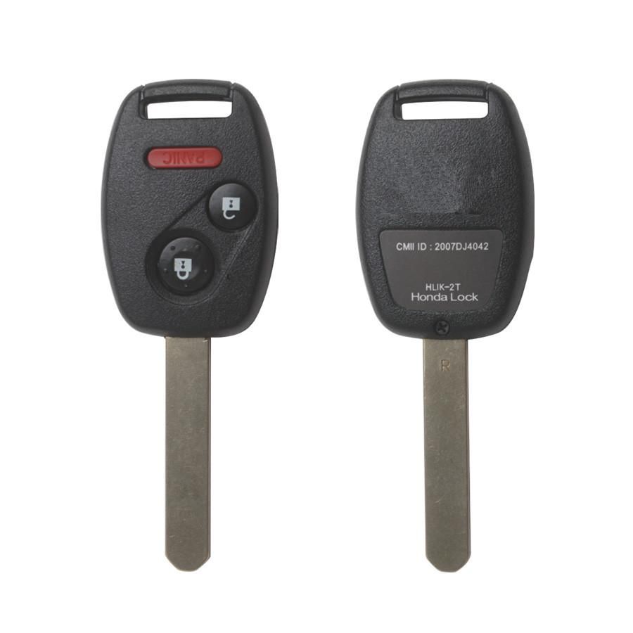 Remote Key 2+1 Button and Chip Separate ID:48( 433 MHZ ) For 2005-2007 Honda 10pcs/lot