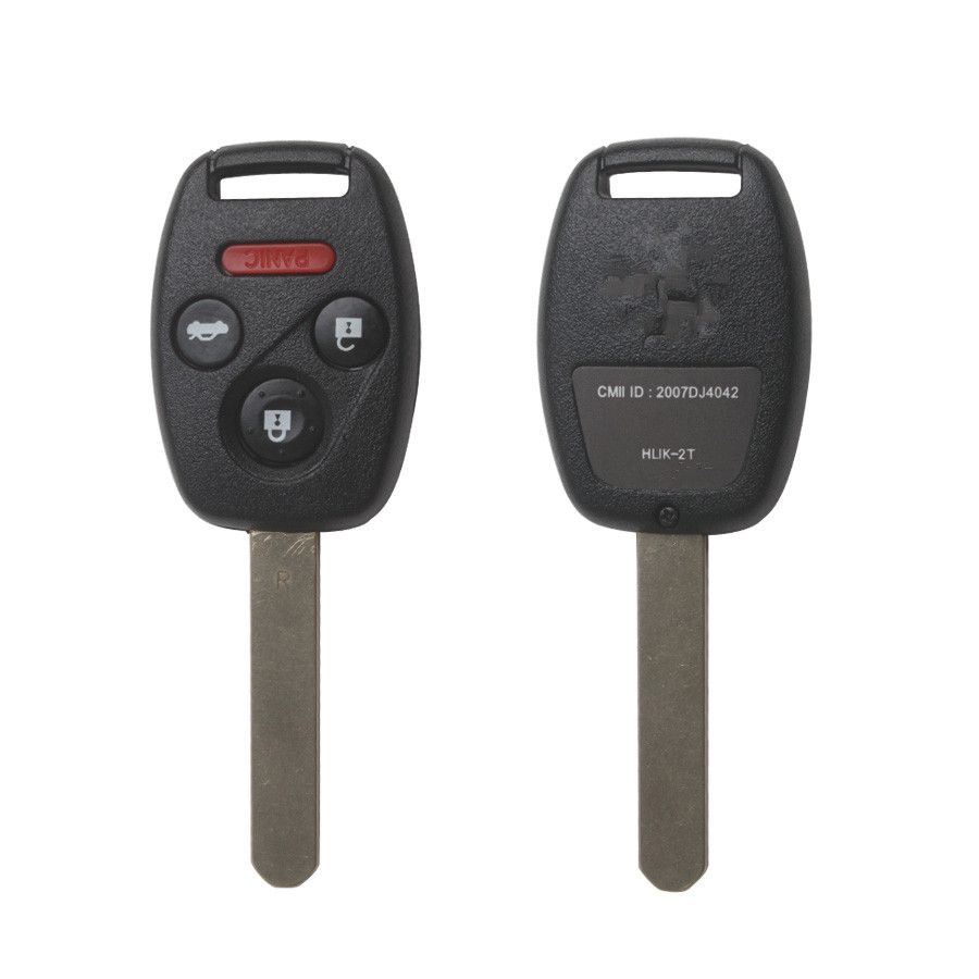 2005-2007 Remote Key 3+1 Button and Chip Separate ID:48(433MHZ) for Honda 10pcs/lot