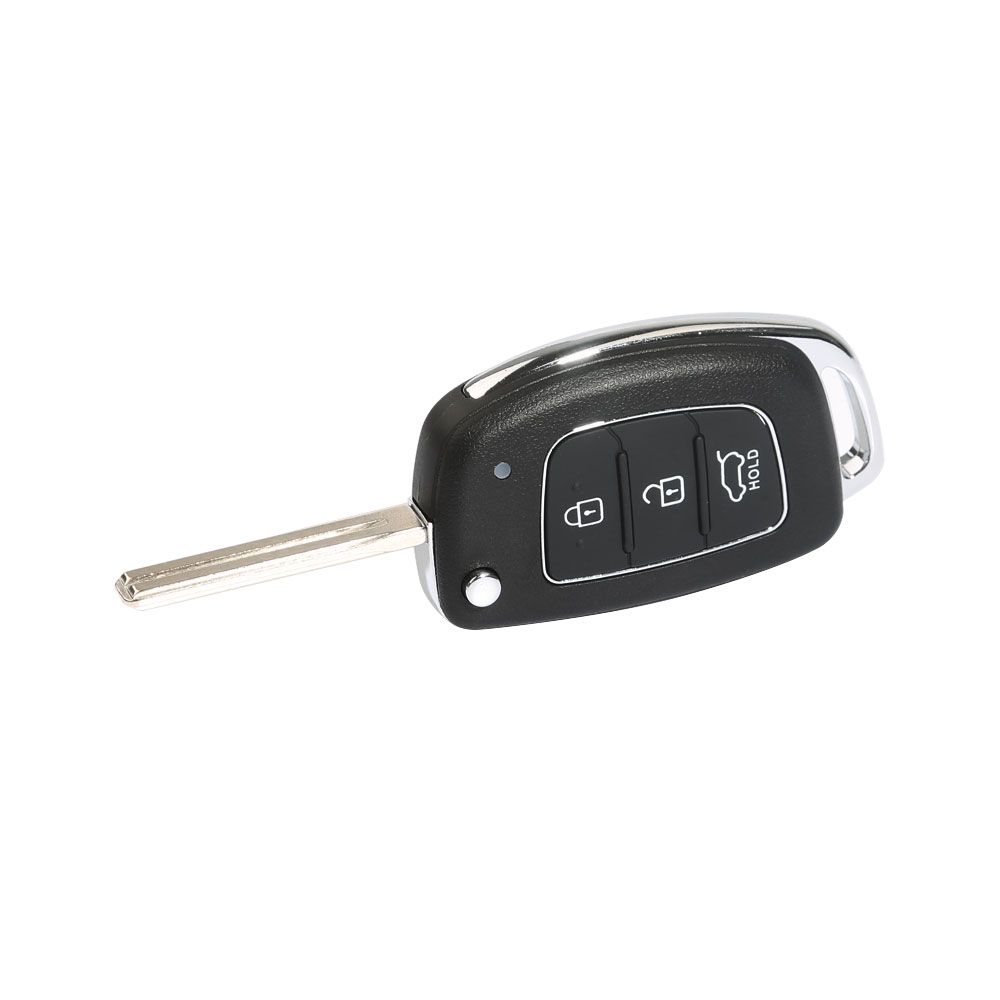 3 Button Flip Folding Remote Key Fob with ID46 Chip 433 MHZ For Hyundai i30 ix35