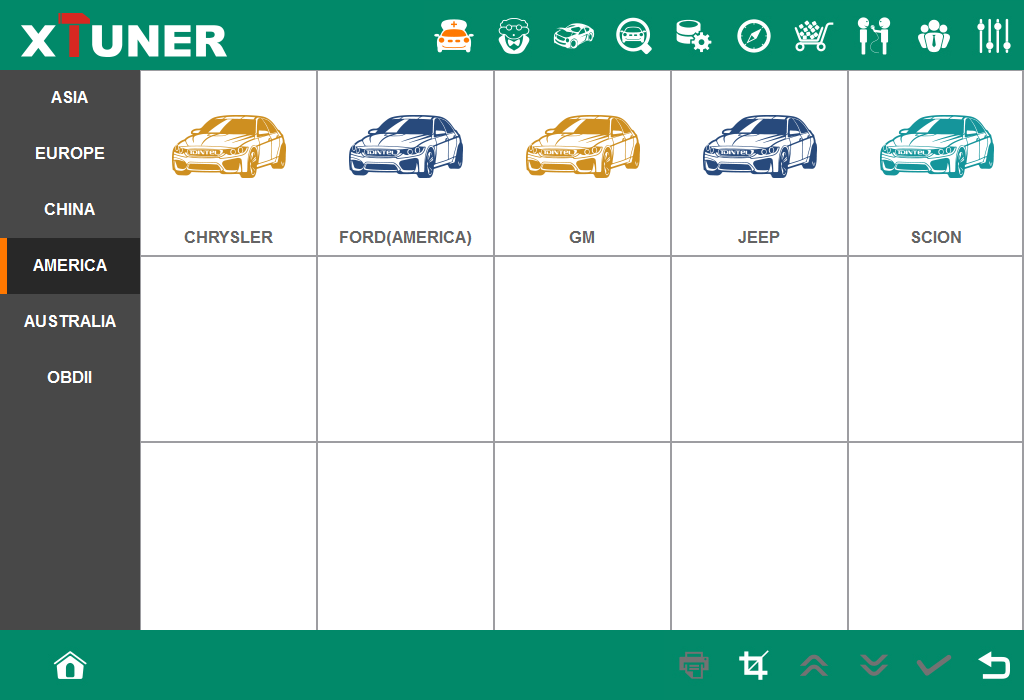 New XTUNER E3 WINDOWS 10 Wireless OBDII Diagnostic Tool