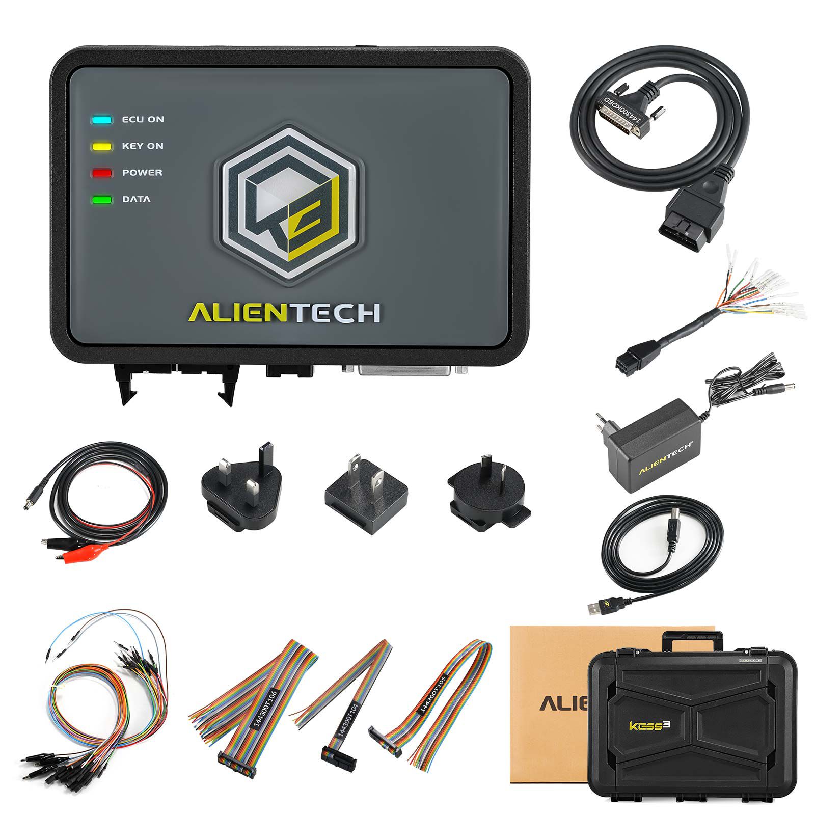 Original Alientech KESS V3 KESS3 Slave Version ECU and TCU Programming Tool with Car OBD-Bench-Boot LCV Protocol Authorization