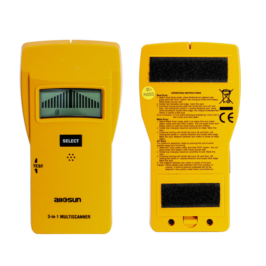 All-Sun TS79 Stud/Metal/AC Detector 3 In 1