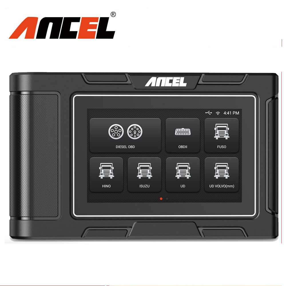 ANCEL HD3200 24V Heavy Duty Diesel Truck Diagnostic Scanner Car Full System DPF Regeneration Oil Reset for FUSO HINO Hyundai