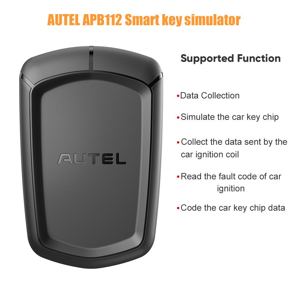 Autel APB112 Smart Key Simulator Main Unit and USB Cable Set for IM608 IM508