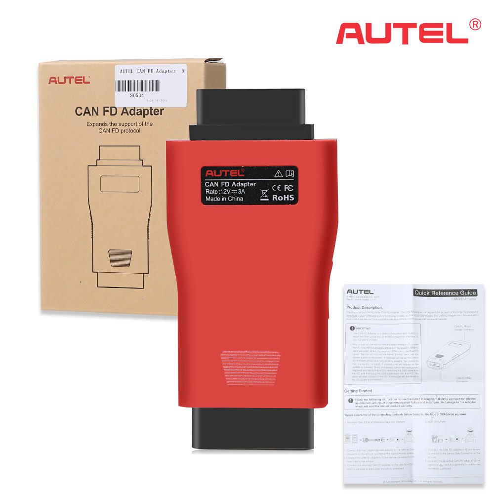 AUTEL CAN FD Adapter support CAN FD PROTOCOL Support Diagnosis of Vehicle Models with CAN FD protocol for Maxiflash Elite