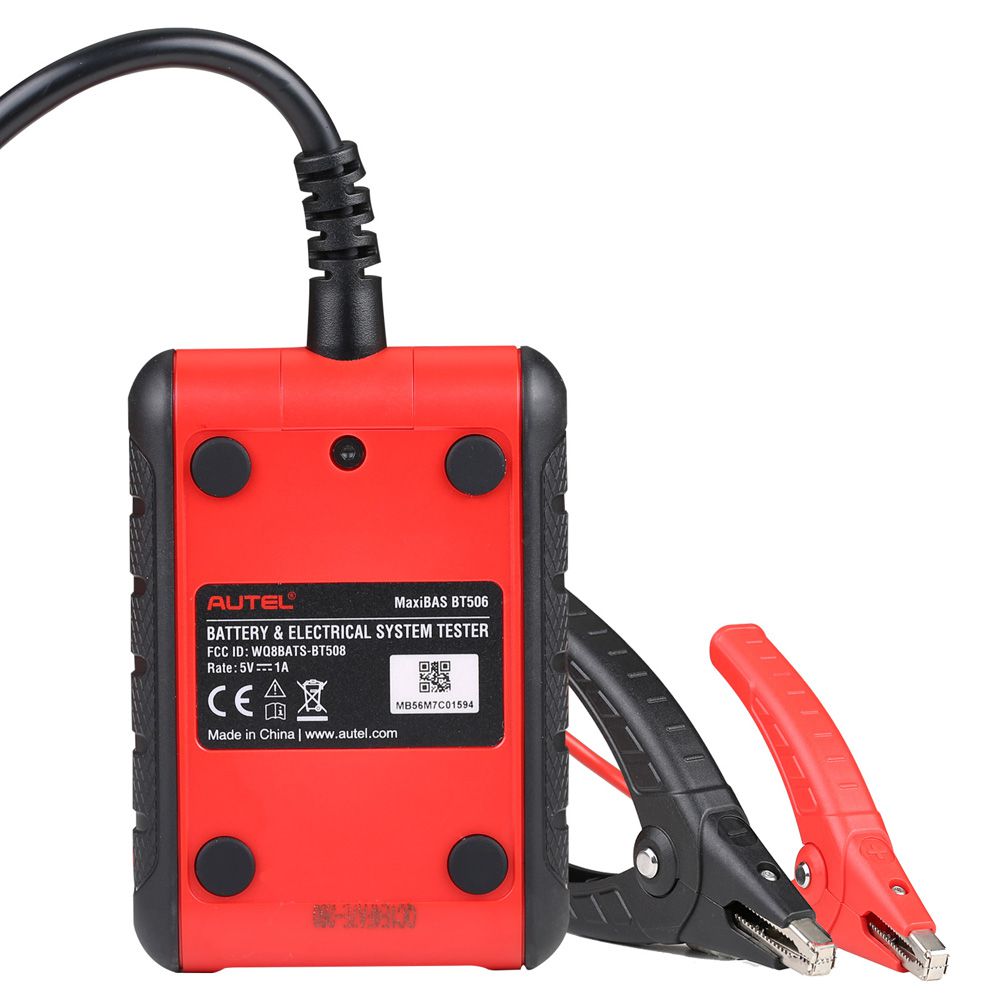 Autel MaxiBAS BT506 Auto Battery and Electrical System Analysis Tool work with MK808BT/ MK808BT PRO/ MX808TS/ MK808TS