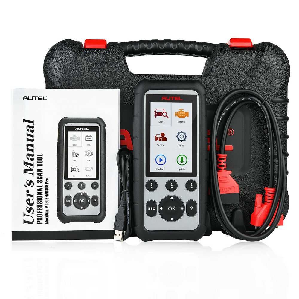  Original Autel MaxiDiag MD806 Pro Full System Diagnostic Tool Same as Autel MD808 Pro Free Update Online Lifetime