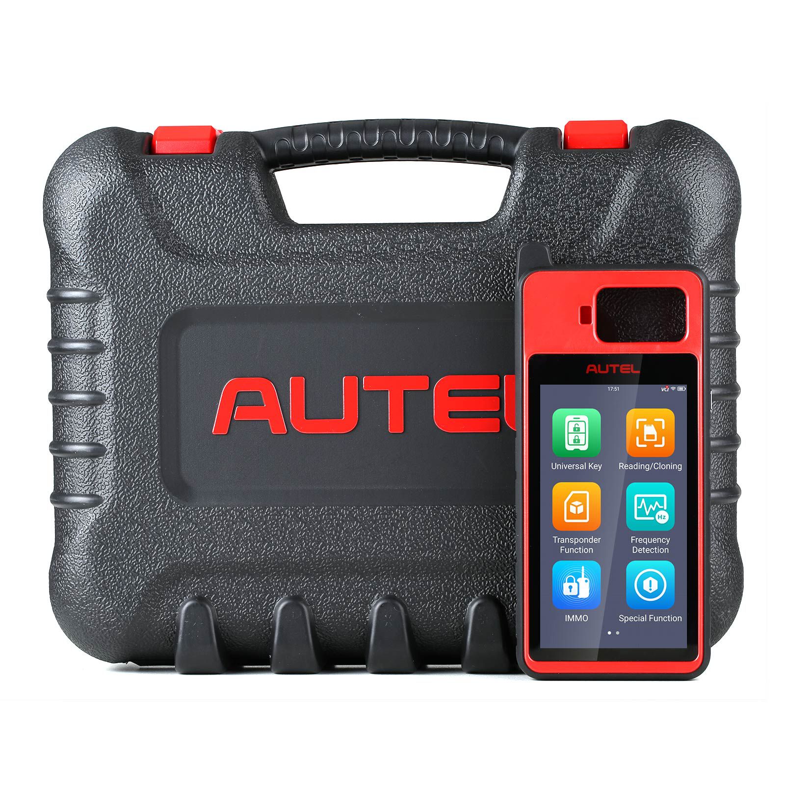 Autel MaxiIM KM100 KM100E Universal Key Generator Plus 5pcs Autel Razor Style Universal Key Compatible with 700+ Car Makes