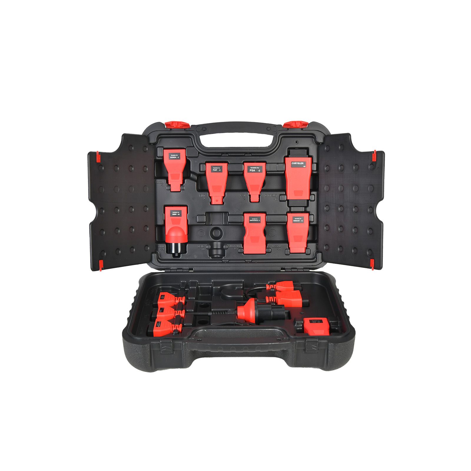 Autel MaxiPRO MP808BT Pro Kit with OBDII Adapters Support 3000+ Bidirectional Support ECU Coding, 30+ Services 150 Makes, FCA AutoAuth