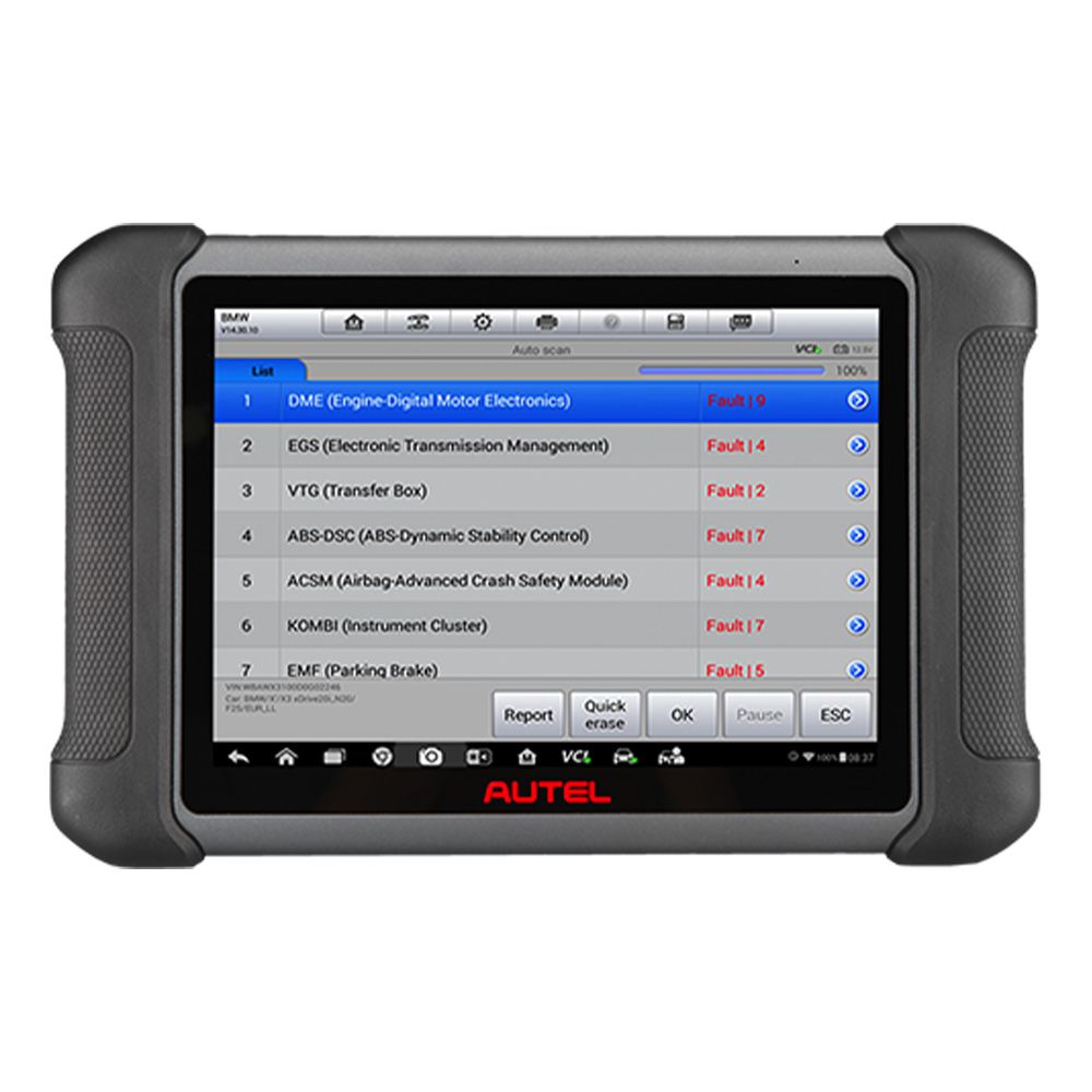 2022 New Autel MaxiSys MS906S Automotive Wireless OE-Level Full System Diagnostic Tool Support Advance ECU Coding Upgrade Version of MS906