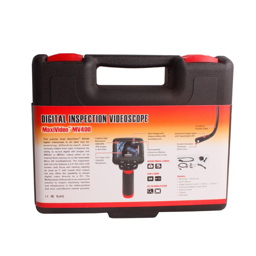 Autel Maxivideo MV400 Digital Videoscope With 5.5mm Diameter Imager Head Inspection Camera