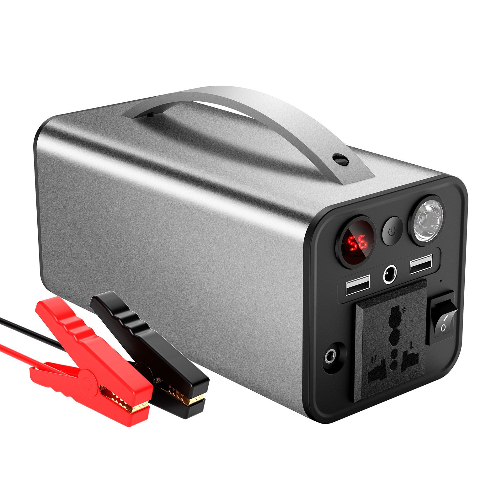 180W AC 110V 3-1 Car Jump Starter+Car Inverter+Outdoor Power Car Ignition Inverter Outdoor Power Supply