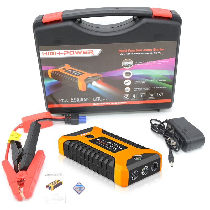 Car Jump Starter Power Bank 20000mA 600A 12V Output Portable Emergency Start-up Charger for Cars Booster Battery Starting Device