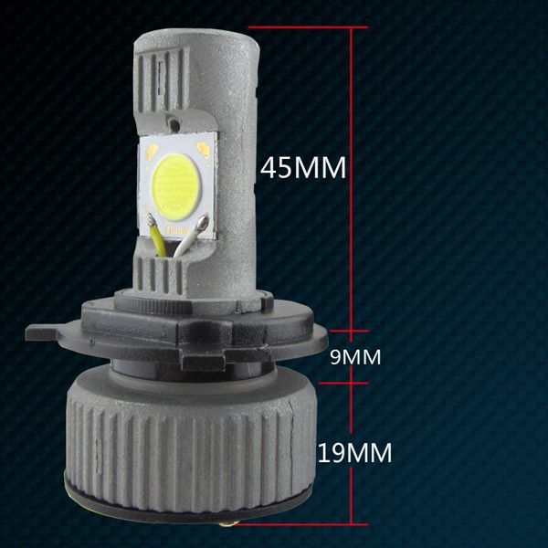 Universal Car Truck H4 3600LM 70W LED HeadLight H/L Beam Lamp 6000K 7500K integrated