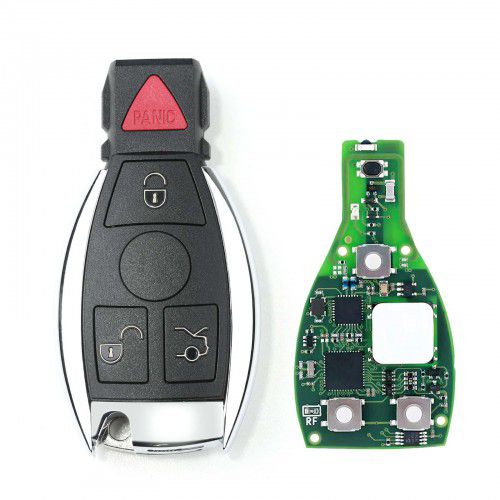 2023 CG MB 08 Version Keyless Go Key 2-in-1 315MHz/433MHz with Shell for Mercedes W164 W221 W216 from Year 2005-2010 Get 1 Free Token