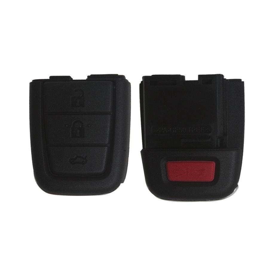 Remote Key Shell 3+1 Button for Chevrolet 5pcs/lot