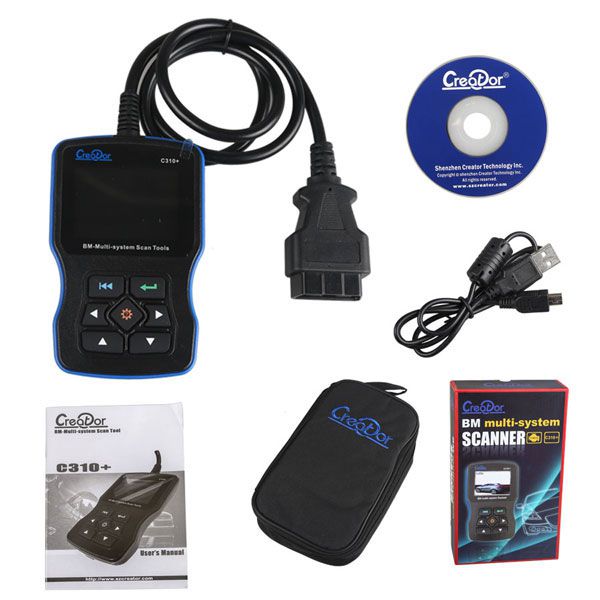  Creator C310+ Code Scanner for BMW/Mini Multi System Scan Tool V11.7 Update Online