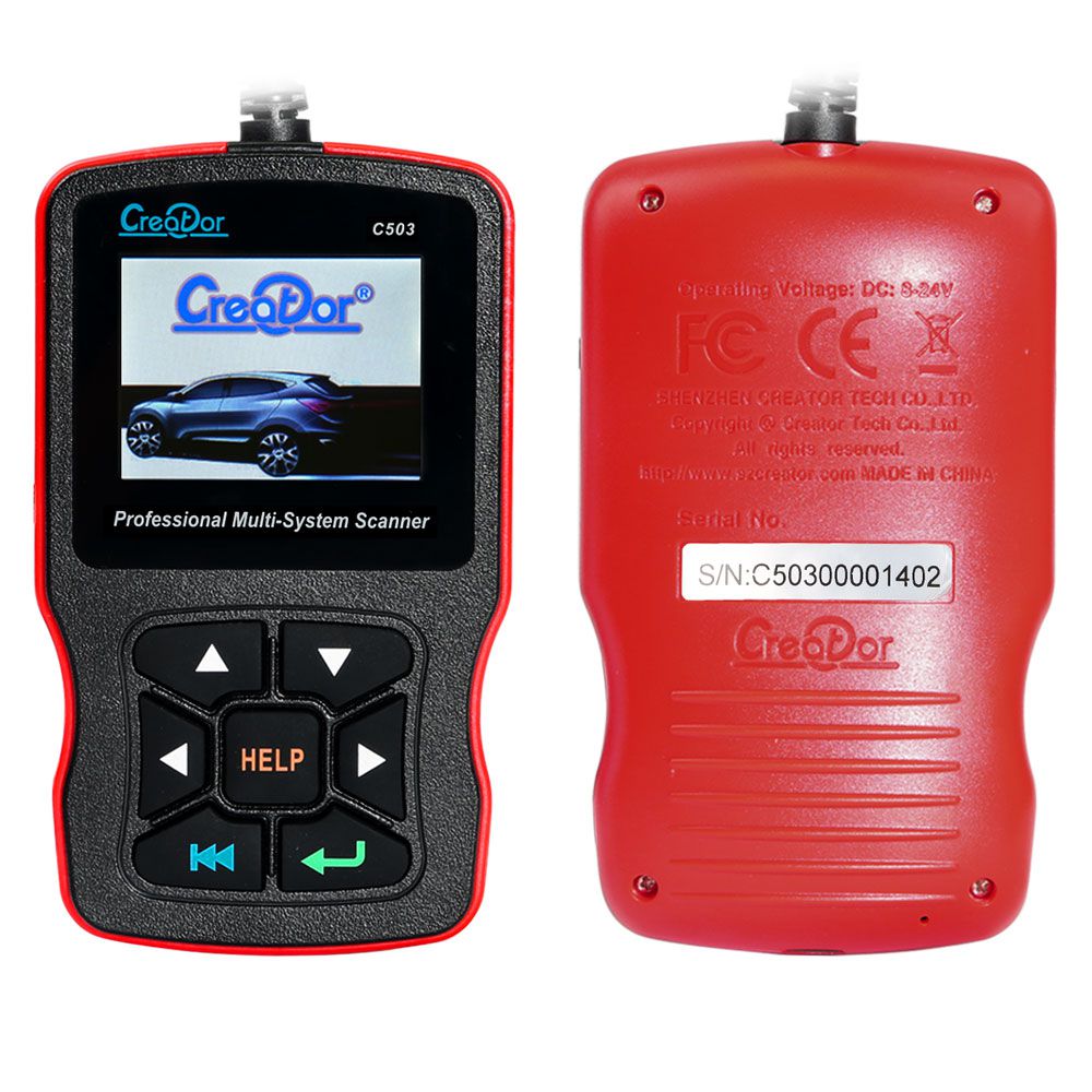 Newest Creator C503 VW + OBD Multi-System Scanner Free Shipping