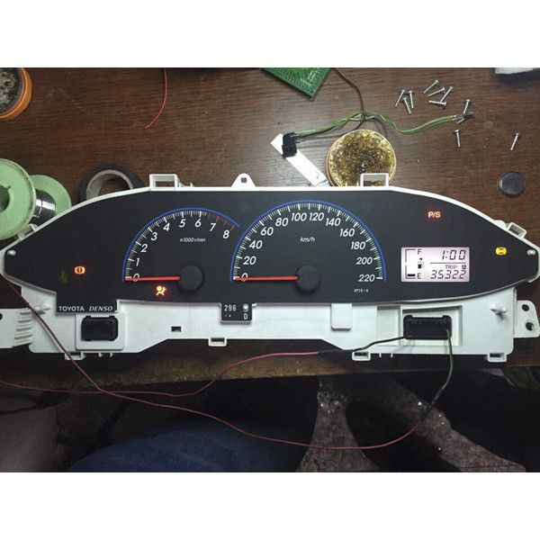 Dashboard LCD Screen Replacement for 2008-2012 Toyota VIOS