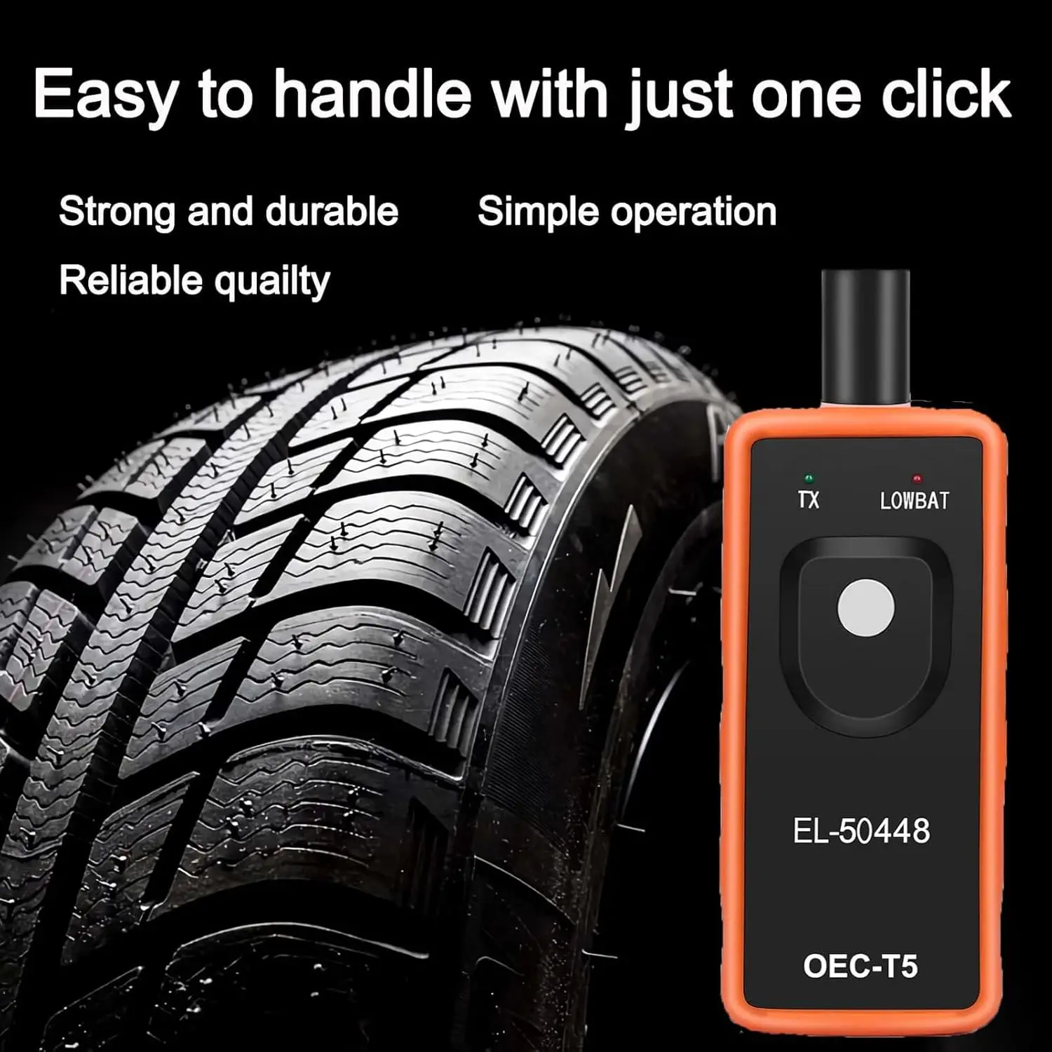 Automotive Tire Pressure Detection Sensor EL-50448 OEC-T5 Opel/GM Tire Pressure Monitoring System TPMS Reset Activation Tool