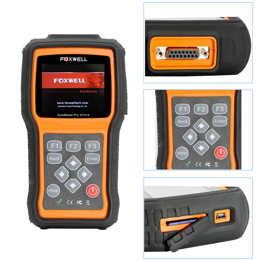 Foxwell NT414 All Brand Vehicle Four Systems Diagnostic Tool Support Cars In 2015