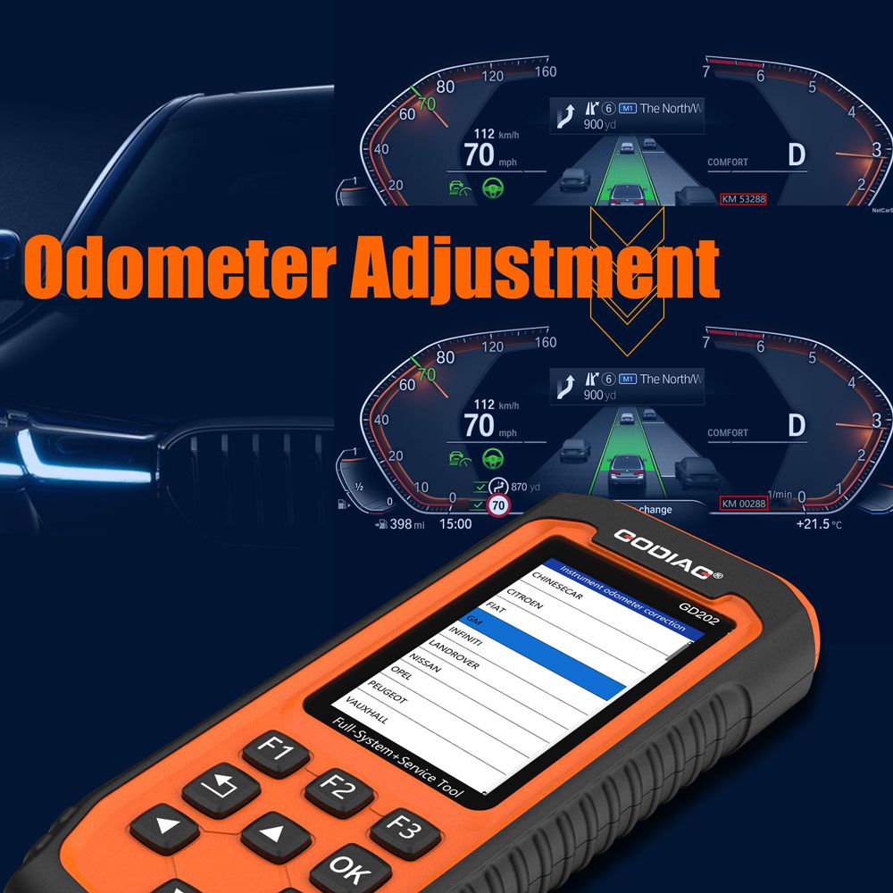  GODIAG GD201 Professional OBDII All-makes Full System Diagnostic Tool with 29 Service Reset Functions