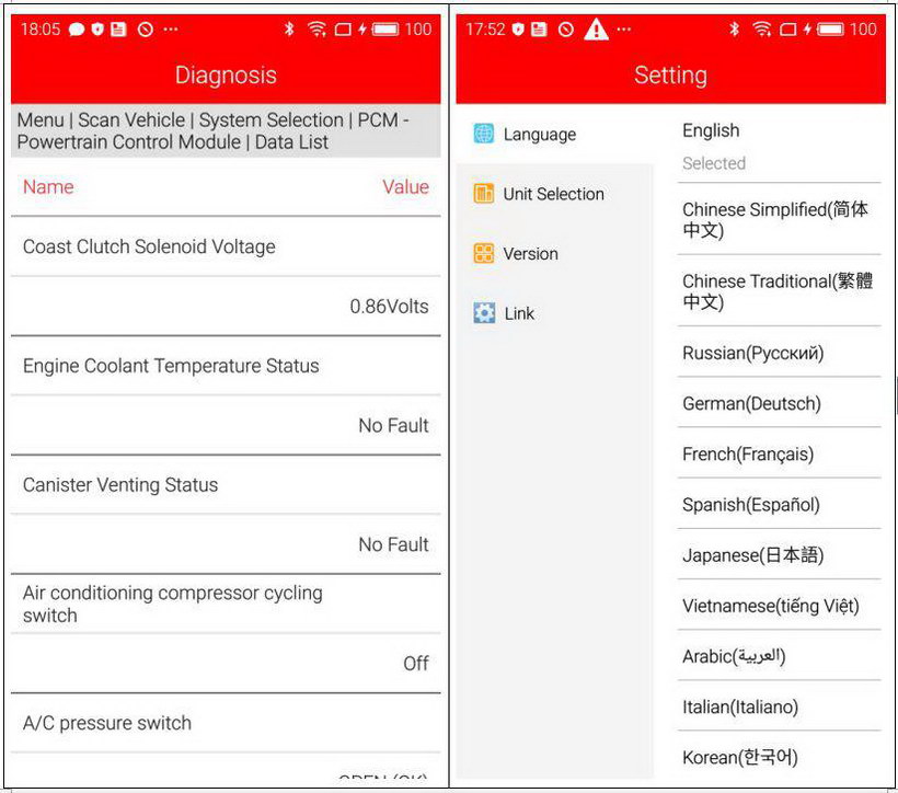 UCANDAS VDM2 VDM II V5.2  WIFI Automotive Scanner