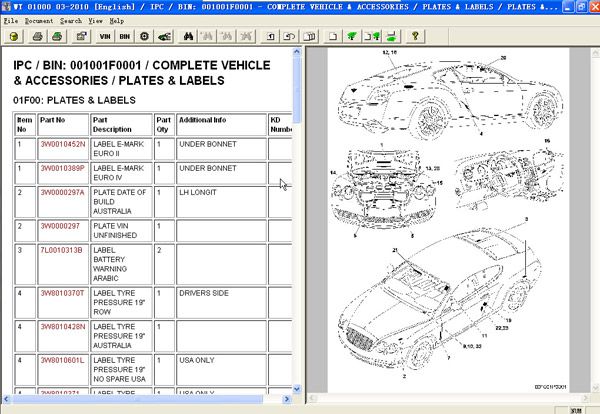 Repair Workshop Service Manual EPC ASSIST IETIS 2010 for Bentley