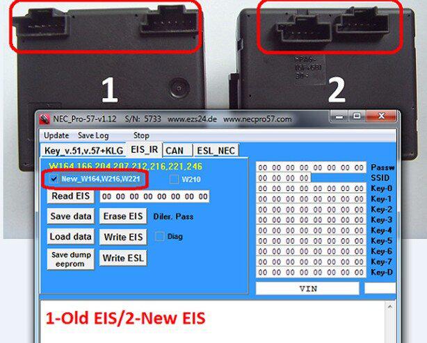 Original NEC PRO57 Key Programmer 