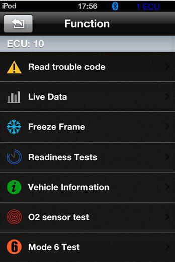 iOBD2 scanner 1