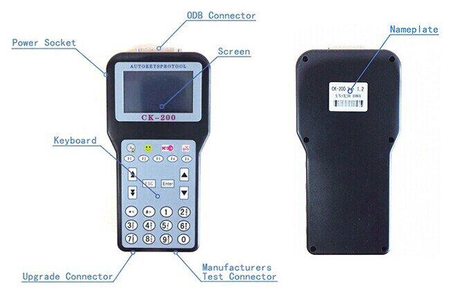 V50.01 CK-200 CK200 Auto Key Programmer 