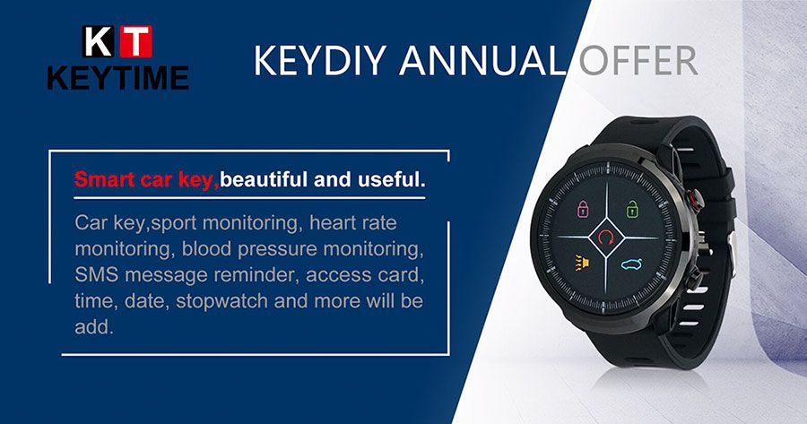 Original KEYDIY KD Smart Watch KD-SW01 Quartz Waterproof