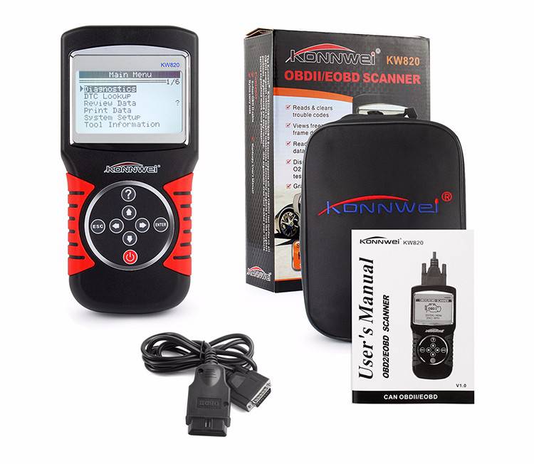 KONNWEI KW820 Car Universal Diagnostic Scanner