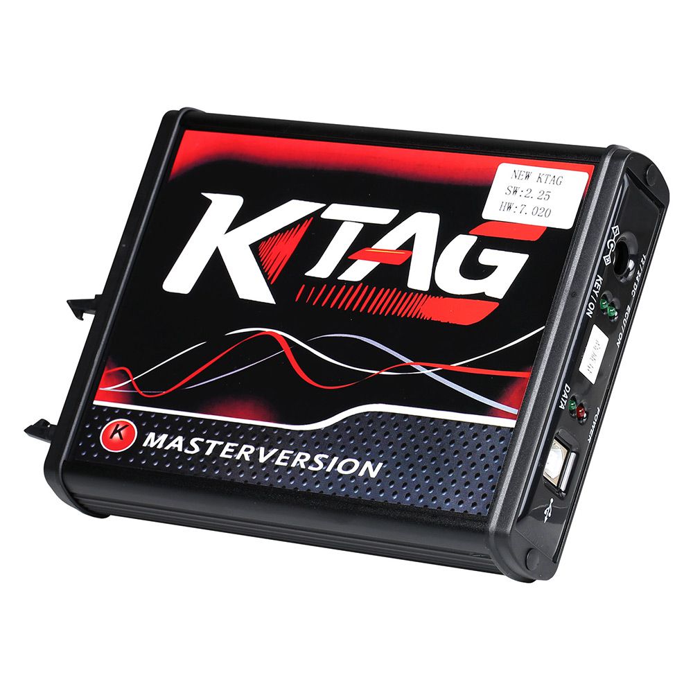 V2.25 KTAG EU Online Version Firmware V7.020 K-TAG Master with Red PCB No Tokens Limitation