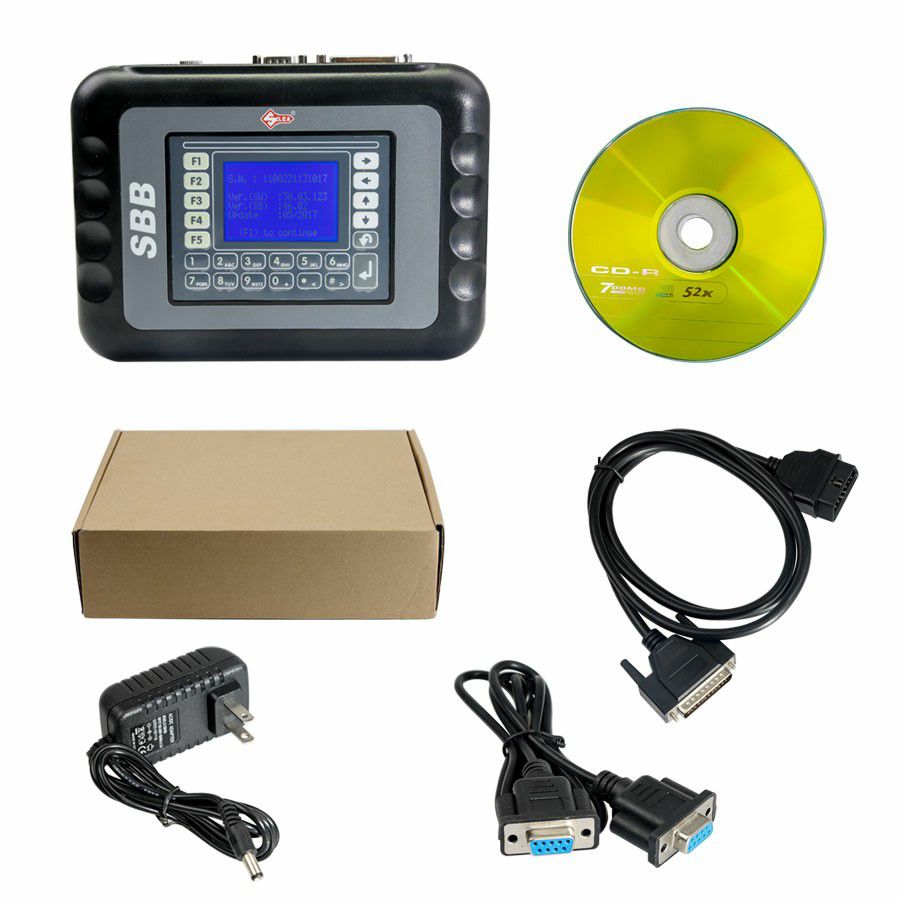 Latest Version SBB Key Programmer V46.02 Multi-language