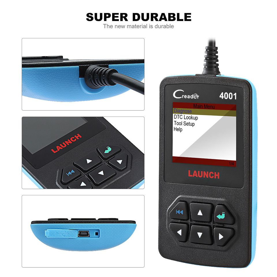 Launch CReader 4001 OBD2 Code Reader Diagnostic Scanner