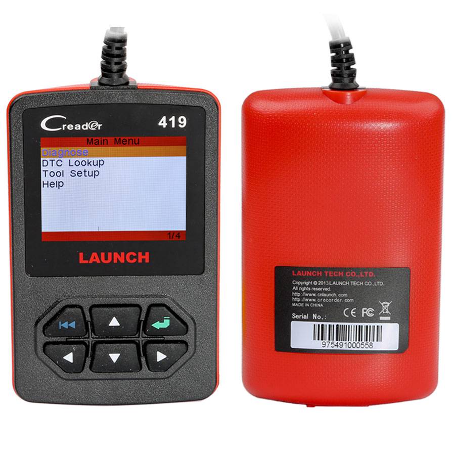 Launch CReader 419 DIY Scanner OBDII/EOBD Code Reader