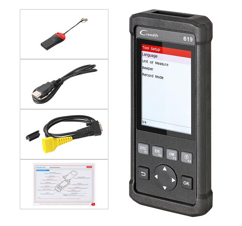 Launch Creader 619 Code Reader