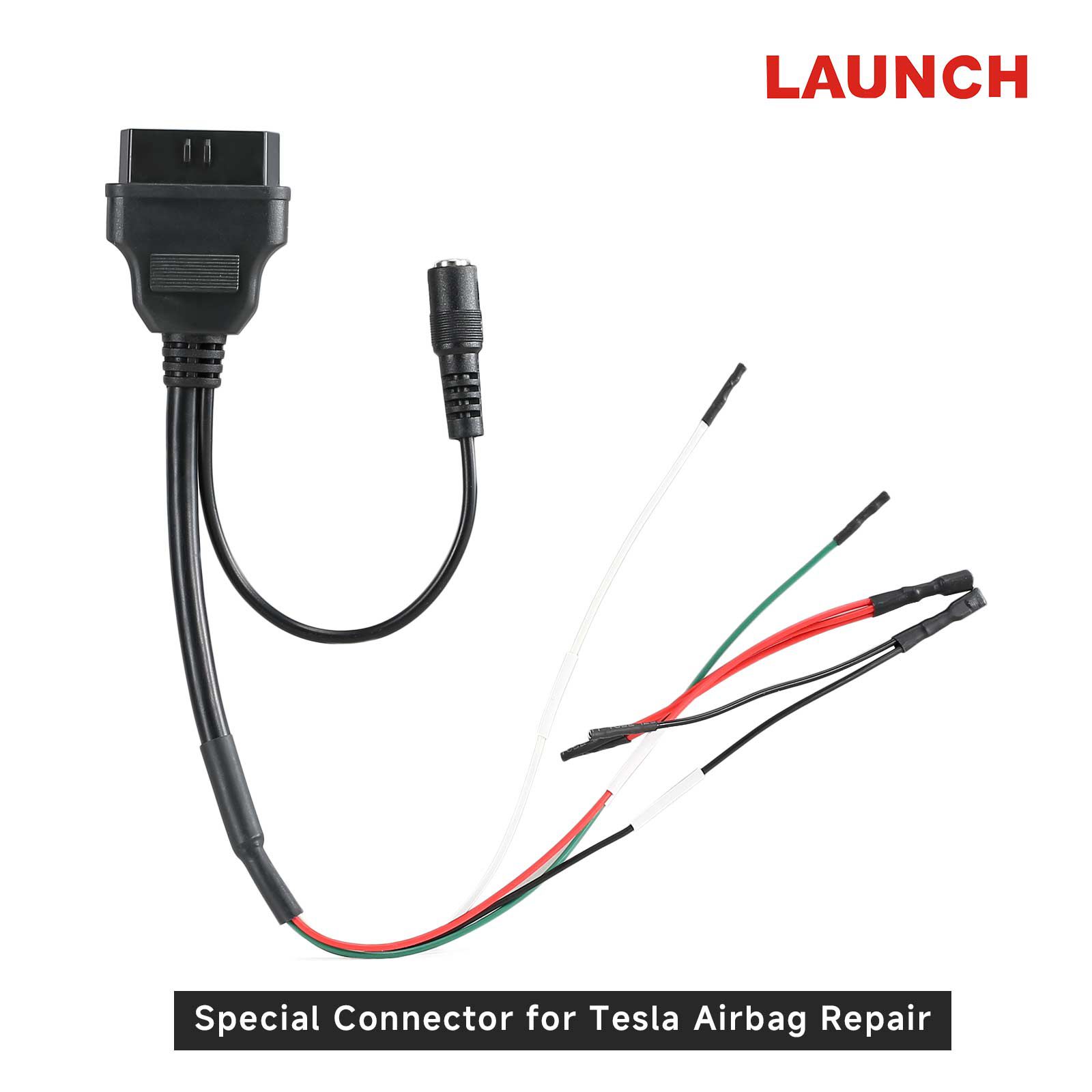 Launch Tesla Airbag Repair Connector for New Energy Diagnose Device